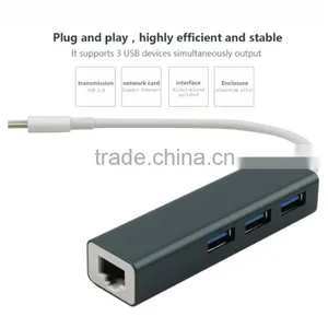 Stable USB C Wifi 3.0 Adapter Hub Cable for Mackbook Android Ethernet thumbnail-1