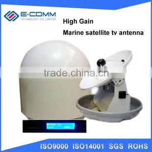 Hot Sale!! Marine Satellite TV Antenna E-YM450P, 3-AXIS Mobile Satellite tv Antenna thumbnail-1