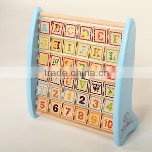 Wooden Learn Alphabet Frame for Educational Kids Toys thumbnail-1