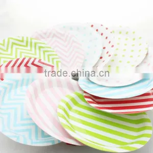 Paper Plates/Biodegradable Plates/Round Plates/Blue Plates/Wedding Plates thumbnail-3