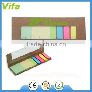 Eco Sticky Notes With Plastic Ruler thumbnail-1