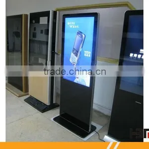 HD Advertising Player Floor Standing LCD Touch Screen thumbnail-2