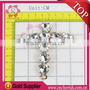 Glass Beads,acrylic Beads,rhinestone Sandal Chain,shoe Ornament for Girls thumbnail-1
