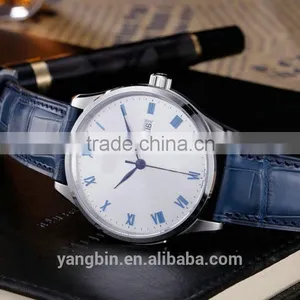 Index Dial 100m Waterproof Stylish Waterproof Gold Watch Man thumbnail-1