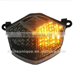 Universal Integrated Car Vehicle ATV Quad Motorcycle 12 LED Tail Light Brake Stop Lamp thumbnail-1