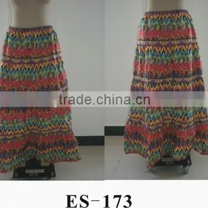 2014 Ladies New Summer Bohemian Style Printed Cotton Dress thumbnail-1