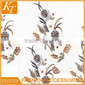 Kavatar Brand China Manufacturer Offer Embroidery Lace Fabric thumbnail-5