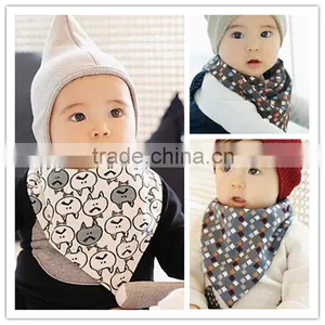 India Manufacturer Custom-made Born Baby Bibs Bandana thumbnail-1