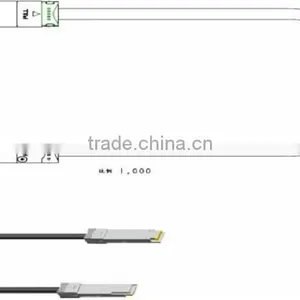 5/7/10m Customised AOC Greater Bandwidth 40G QSFP Active Optical Cable thumbnail-3