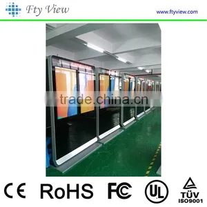 42 Inch Floor Standing Touch Screen Advertising Player thumbnail-1