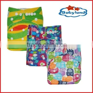 Free Shipping 2015 New Prints Babyland Baby Cloth Diapers Bamboo Charcoal Diapers Quality Choice thumbnail-1