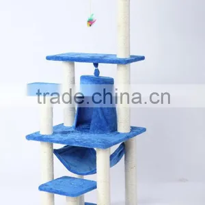 Cat Toy Condo Furniture Cat Scratcher Tree thumbnail-4