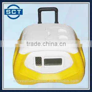 Wheeled Cooler With Built-in Speaker Yellow thumbnail-3