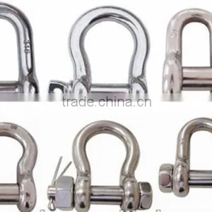 SUS 304/316/316L Stainless Steel US Type Shackle thumbnail-1