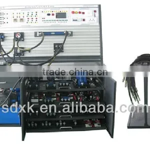 Pneumatic and Hydraulic Double Side Training Bench, Mechatronics Lab Trainer thumbnail-2