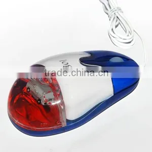Computer Gift USB Wired Liquid Aqua Mouse With Light-up LED Logo thumbnail-5