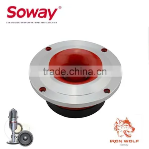 TW-09 Red Panel Aluminum Car Audio Tweeter, Aluminium Die-cast Bullet Horn Tweeter thumbnail-1