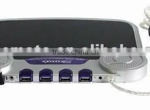 Multifunction Mouse Pad With Usb Hub& MIC PHONE thumbnail-1