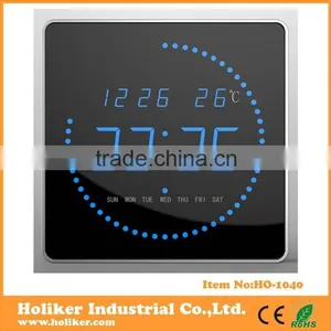 Digital LED Wall Clock for Home Decoration thumbnail-1