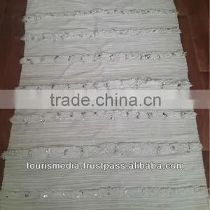 Vintage Moroccan Wedding Blanket 165cm x 108cm Wholesale of Handira thumbnail-1