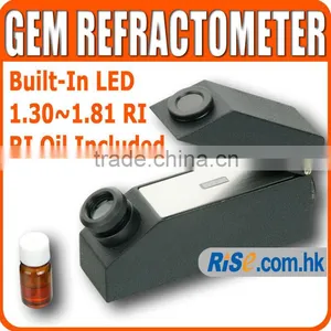 Gemology Gemstone LED 1.3~1.81 RI Oil Light Gemological Gem Refractometer thumbnail-1