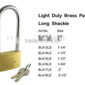 Heavy Duty Brass Padlock 20mm Pad Locks Central Lock thumbnail-1