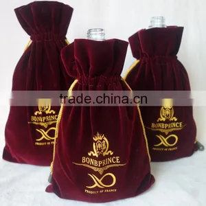 Christmas Wedding Gift Bag Jewelry Velour Pouch,wine Gift Bag Velvet thumbnail-4