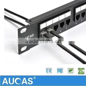 Rj45 25 Ports Voice Patch Panel Rj45 Keystone and Network Patch Panel thumbnail-1