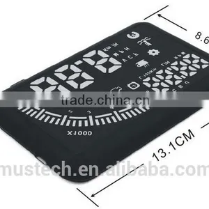 5.5inch Big Monitor OBD II Heads Up Display for Cars With Speed and Overspeed Display Manufacturer thumbnail-2