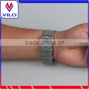 23MM Leather Luxury Watch Band Wrist Strap Bracelet + Metal Frame For Fitbit Blaze thumbnail-6