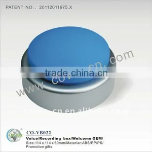 2016 Plastic Buzzer Talking Buttons With Sounds For Promotion With USB and LED in Gifts and Cratfs thumbnail-1
