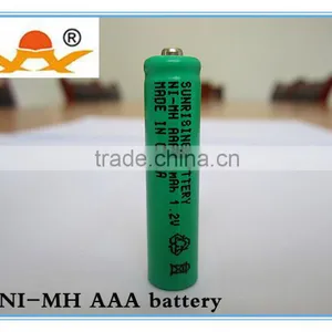 Ni-MH AAA 500mAh 1.2V Rechargeable 3A Neutral Battery Bateria Baterias thumbnail-1