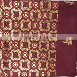 Red Nigeria Gele / High Quality African Head Tie / Top Seller Promotion Sego Quality Choice thumbnail-2