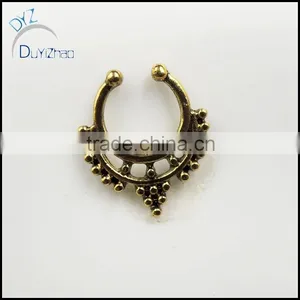 Fashion New Style Non Piercing Nose Ring thumbnail-2