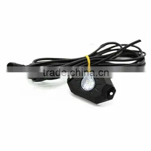 8PCS RGB C-ree LED Rock Light Tail Fender Under Under Car Decorative Offroad RGB Light With Bluetooth Controller thumbnail-5