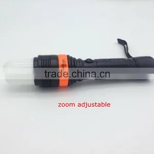 1W Powerful Led Zoom In-out Warning Flashlight Power by 3AAA Batteries thumbnail-3