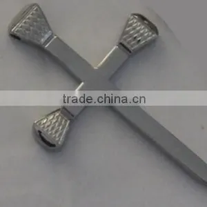 Elegant Paved CZ U Shape Pendant 925 Sterling Silver Horseshoe Charm Pendant thumbnail-2