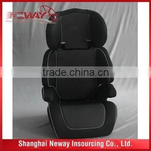Black/ Grey Certificated Car Safety Baby Seat Group 2+3 thumbnail-1