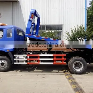 Blue Color 4*2 Forland Flatbed Tow Truck for Sale thumbnail-2