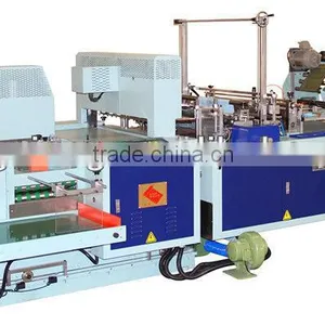 Servo Motor Driven Full Auto Garbage Bag Making & Folding Machine for T-Shirt Style & Flat Style thumbnail-1