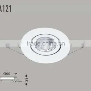 3w Power Led/ COB Under Cabinet Led Light/ 90mm Ceiling Led Light 350mA (SC-A121) thumbnail-1