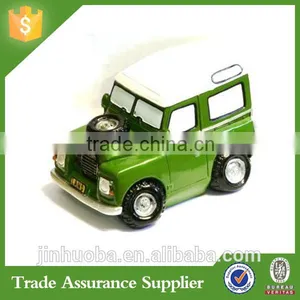 Newest Custom Army Car Run Shape Piggy Bank Resin Gift thumbnail-6