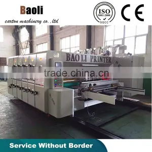 High Efficiency Automatic 5 Color Corrugated Carton Flexo Printer Slotter Die Cutter Machinery thumbnail-2