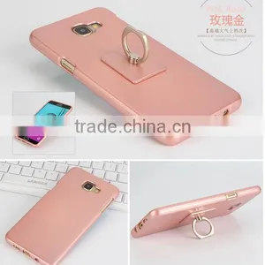 Rubber I-jelly Finger Ring Cell Phone Case Wholesale Price Back Cover For Samsung Galaxy S6 Edge Plus Case thumbnail-3