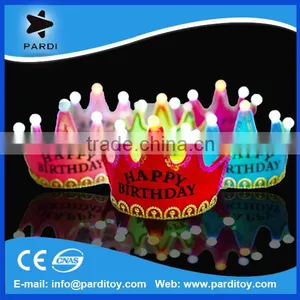 3 Functions LED Light Birthday Crown Hat for Kids thumbnail-2