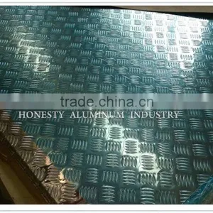 High Quality 5052 5754 5083 H32 H34 H36 Aluminum Chequred Plate thumbnail-3