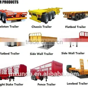 Competitive Low Price High Quality 50ton 60ton 70ton CIMC 2016 New 3 Axle Side Wall Semi Trailer for Sale thumbnail-2