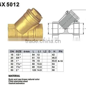 Brass Y Strainer thumbnail-1