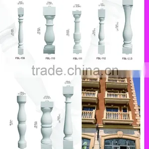PU Balustrade Polyurethane Crown Moulding Good Price Beautiful New Modern Frame Moulding thumbnail-2