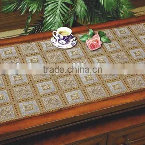 Lace Embossed Vinyl Tablecloth thumbnail-1